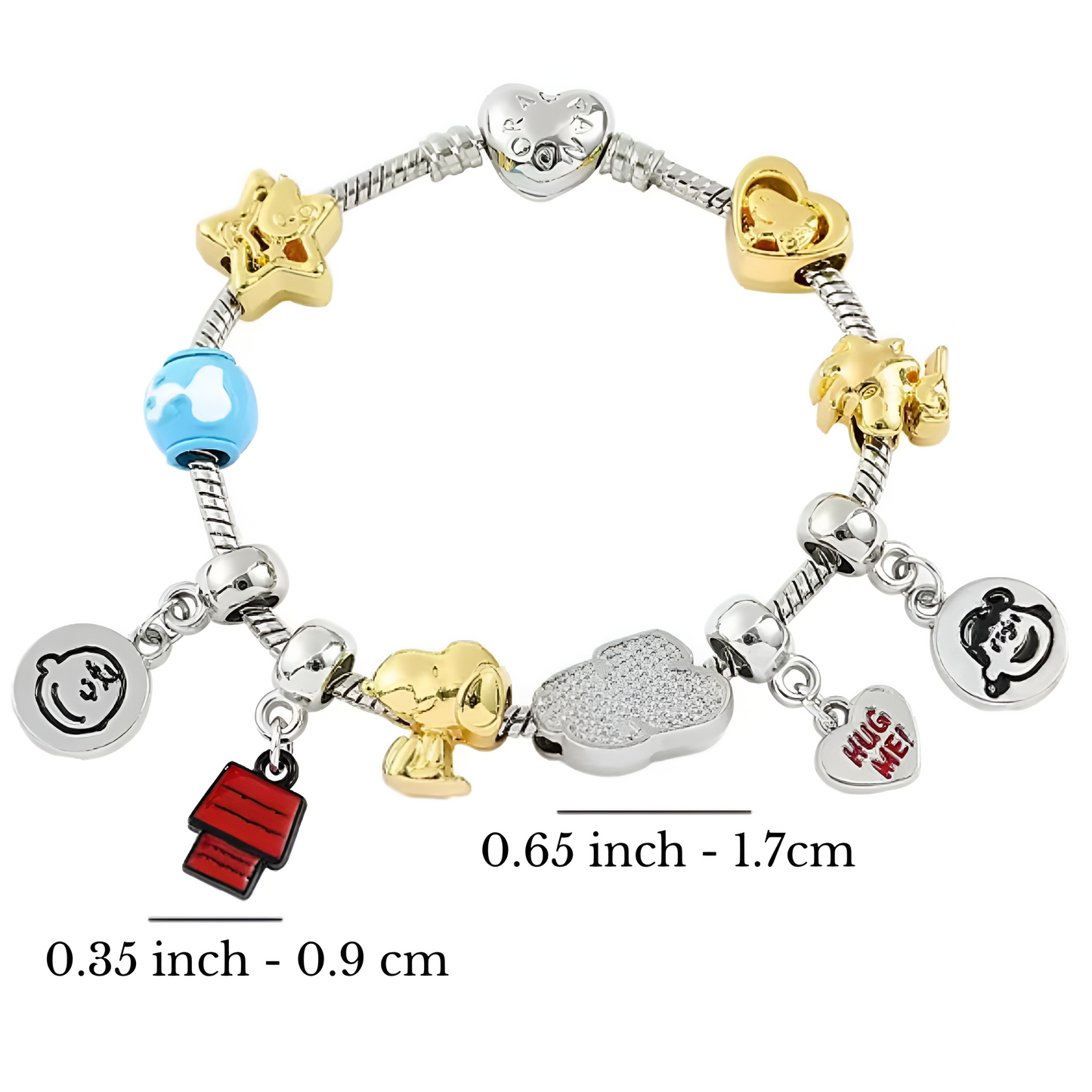 Snoopy Charm Bracelet
