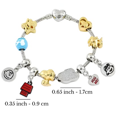 Snoopy Charm Bracelet