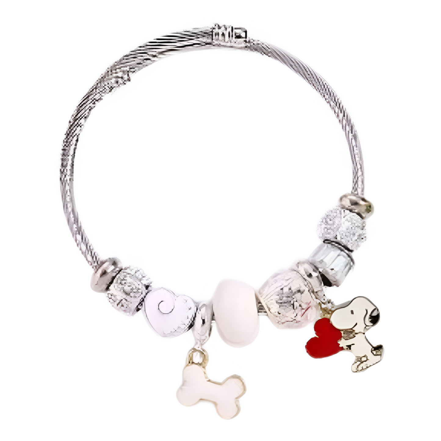 Snoopy Heartbeat Bracelet