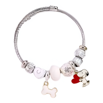 Snoopy Heartbeat Bracelet